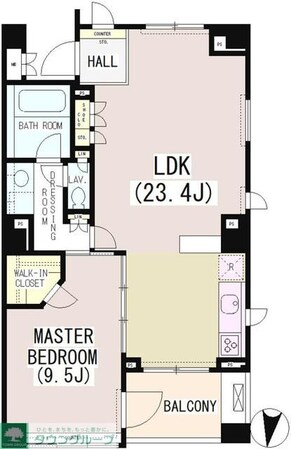 パーク・コート南麻布ヒルトップレジデンスの物件間取画像